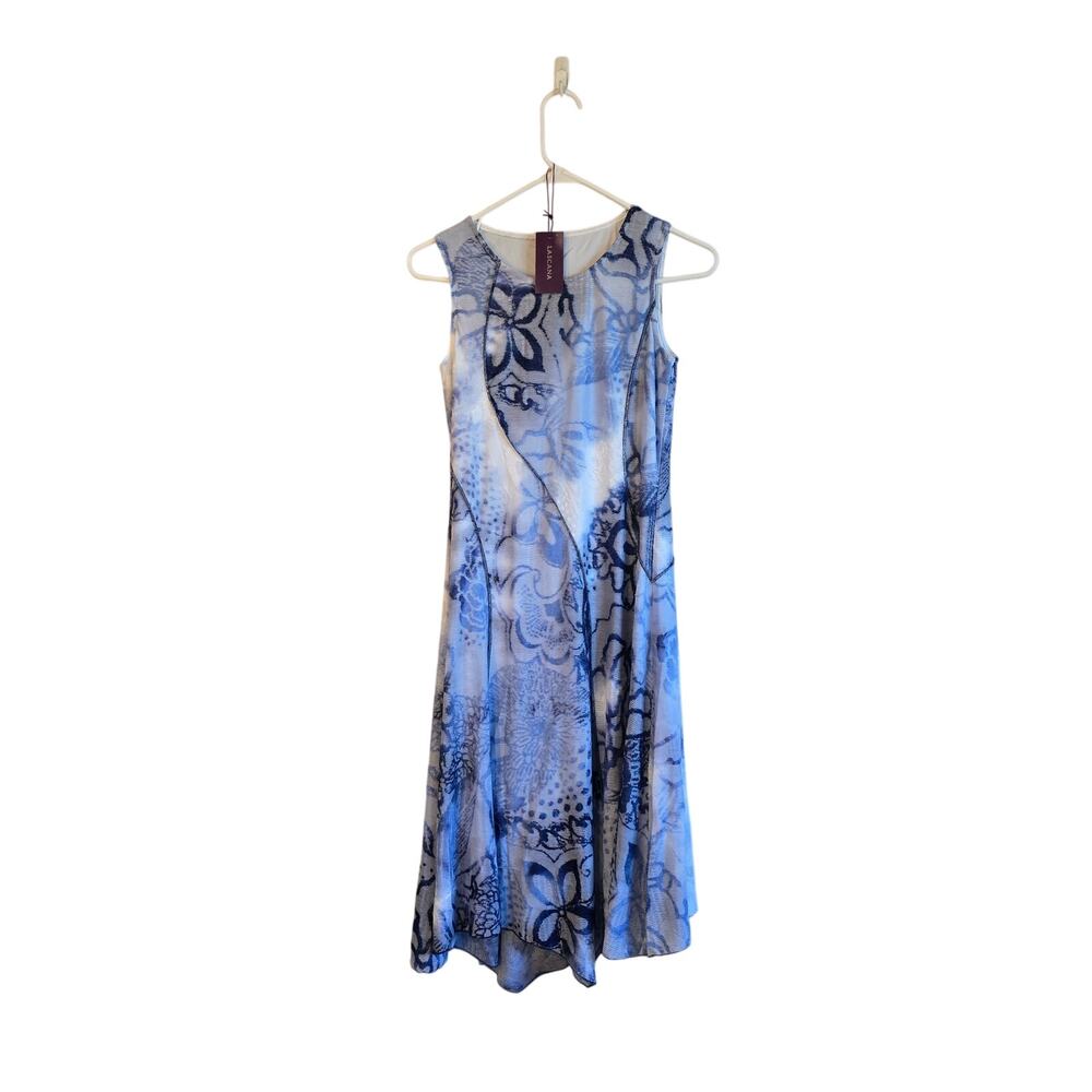 Lascana tie dye diagnol stitch dress size xs nwt